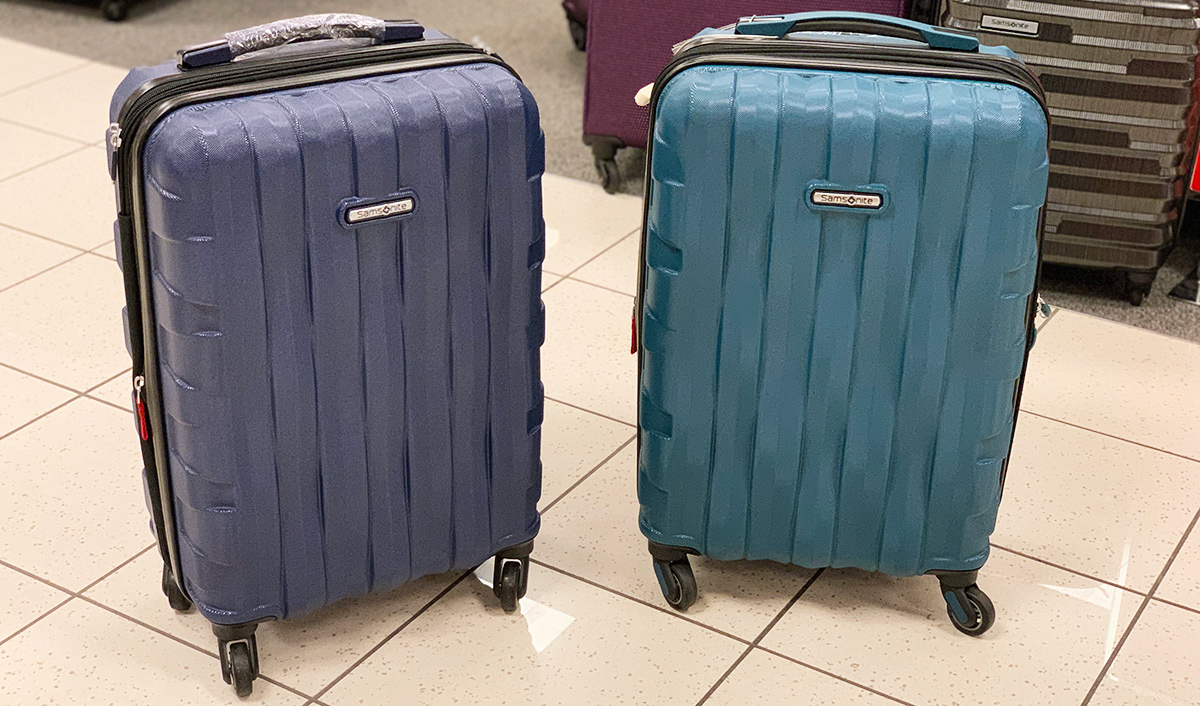 samsonite carry on luggage at kohls