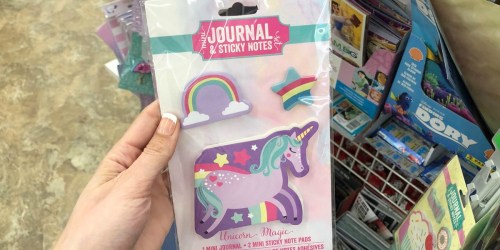 Mini Journal & Sticky Notes Sets Only $1 at Dollar Tree