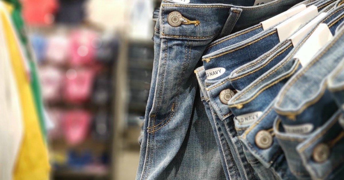Old Navy jean shorts in-store
