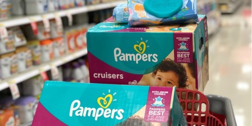 Over 250 Pampers Diapers AND 392 Baby Wipes Only $62.66 After Target Gift Card