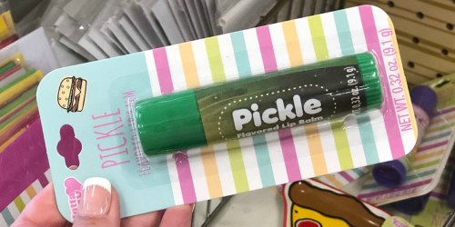 Pickle Flavored Lip Balm Only $1 at Target
