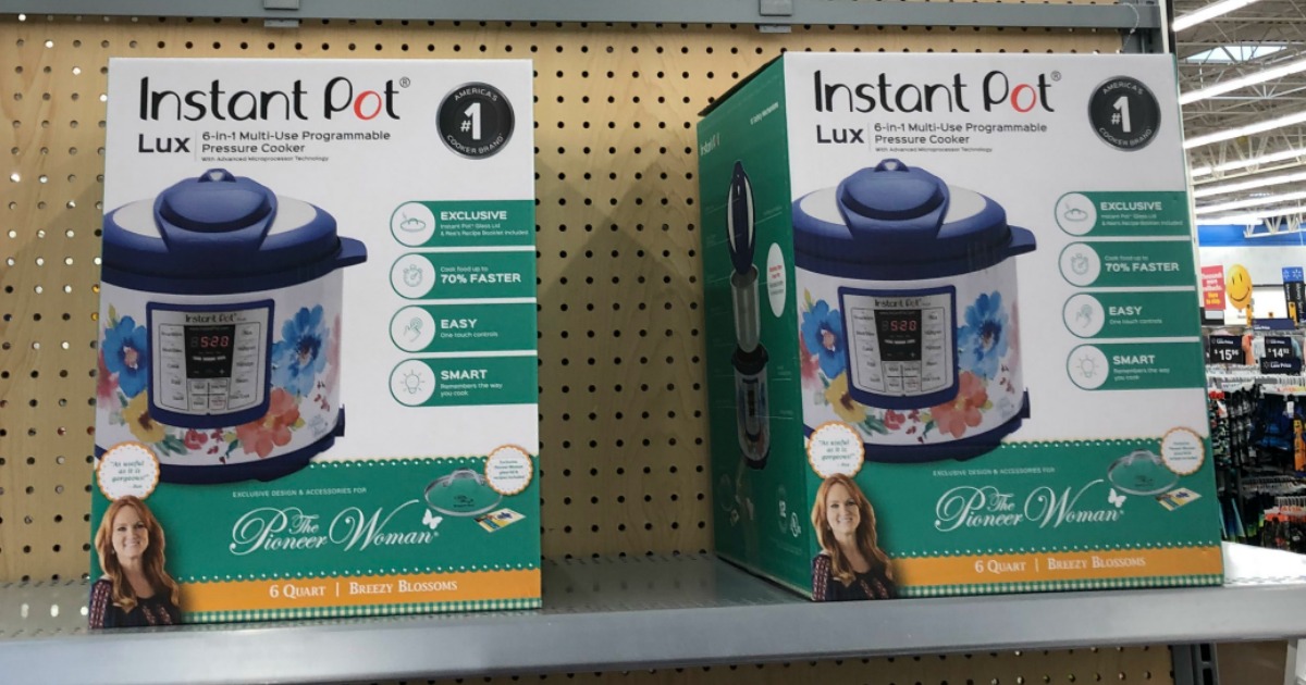 The Pioneer Woman 6-Quart Instant Pot NOW Available - Exclusively at Walmart