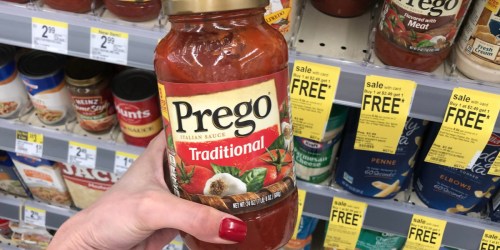 Prego Pasta Sauce Only 75¢ After Cash Back at Walgreens