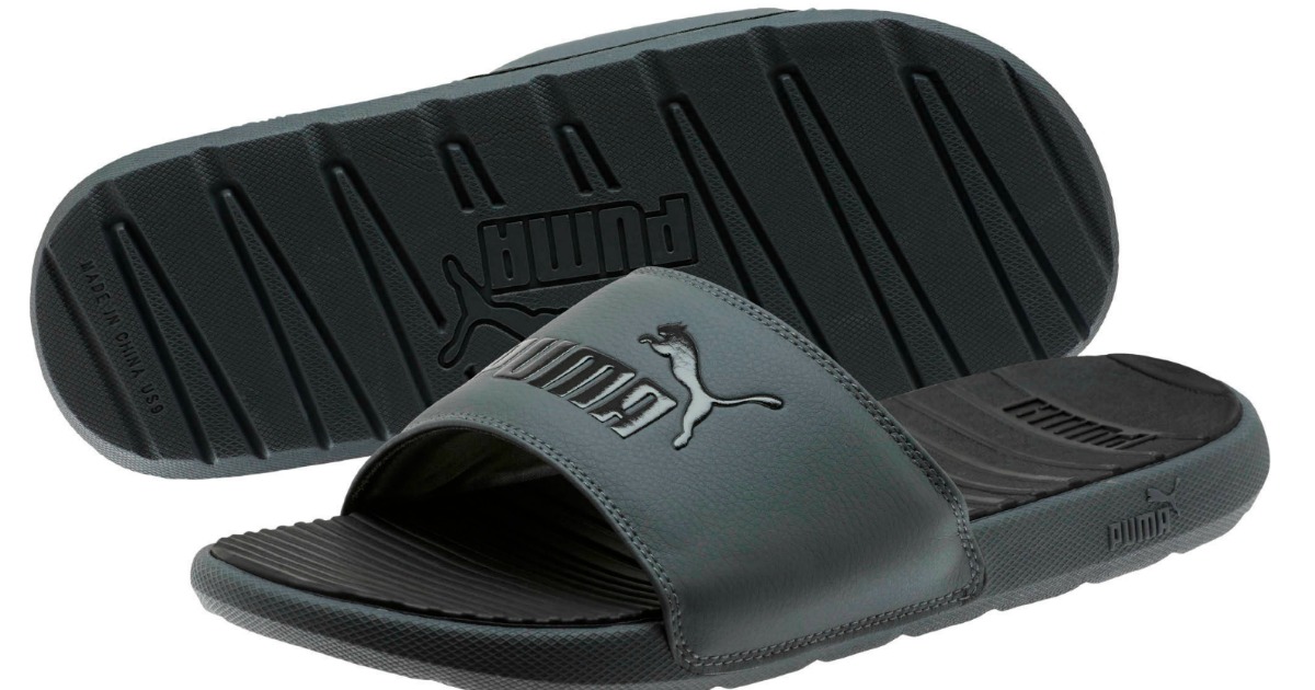 PUMA Men's Cool Cat Slide Sandals Just 