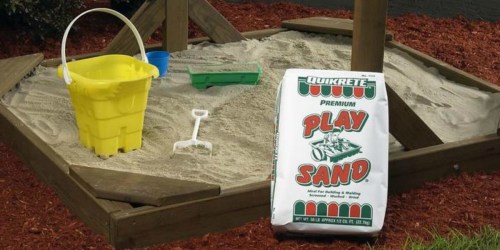 Play Sand LARGE 50-Pound Bags Just $2.50 at Lowe’s