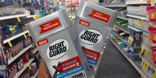 High Value $3/2 Right Guard Deodorants Coupon = Just $1.50 at CVS + More