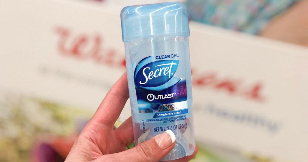 secret outlast deodorant stick