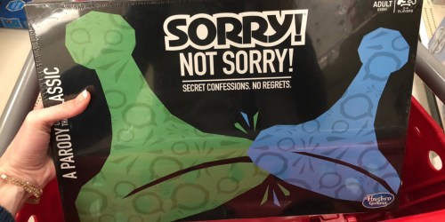 Over 50% Off Fun Family Games at Target.com (Sorry! Not Sorry!, Oh Snap! & More)