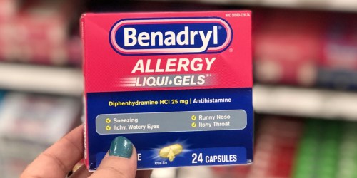 Over 50% Off Benadryl Allergy Relief at Target