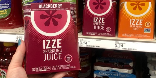 30% Off IZZE Sparkling Juice at Target (Just Use Your Phone)