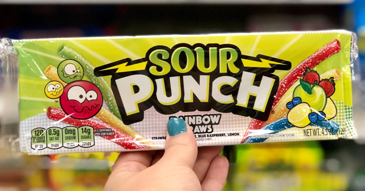 Sour Punch Candy Only 38¢ After Cash Back At Target