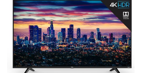 TCL 65″ 4K Ultra HD Roku Smart TV Just $599.99 Shipped (Regularly $1,200)