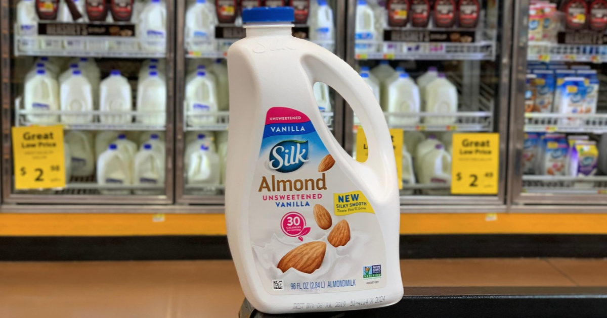 New 1/1 Silk Almondmilk Coupon = Just 1.97 After Cash Back at Walmart