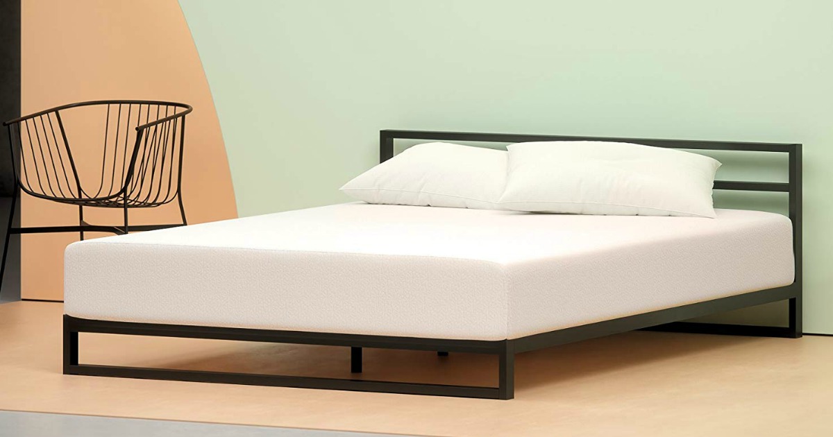 8 memory foam mattress by zinus