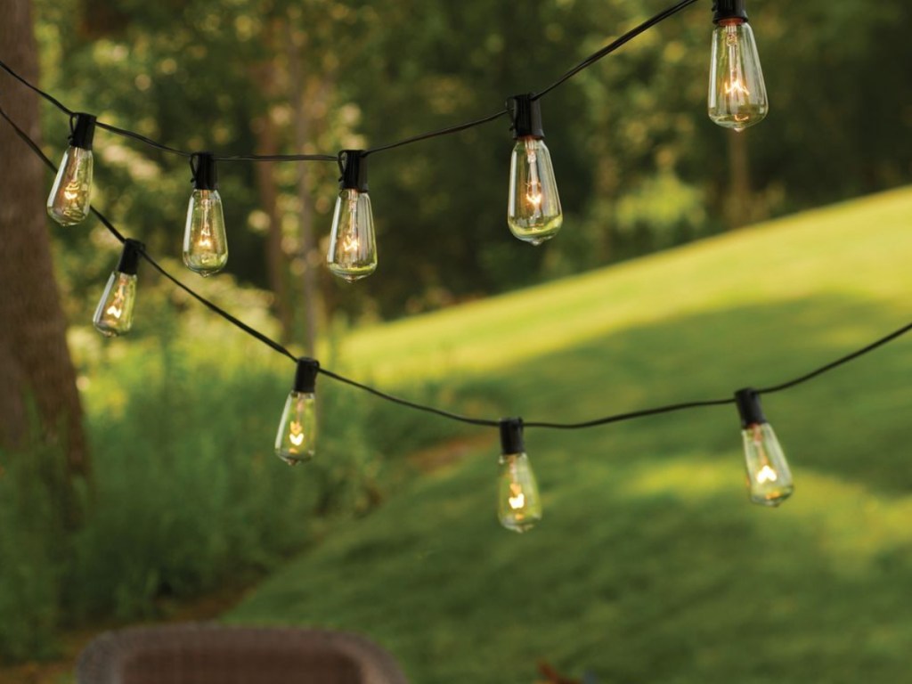 10ct Filament Bulb Outdoor String Lights - Threshold