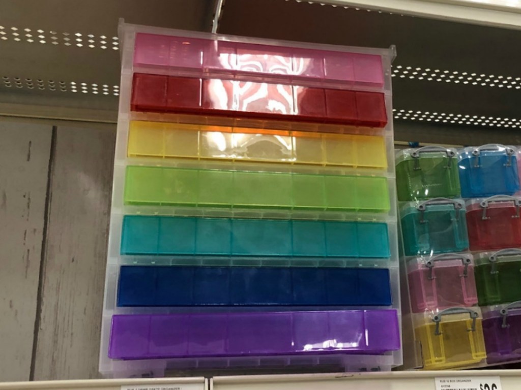 Michael's Seven Drawer Colorful Storage Bin