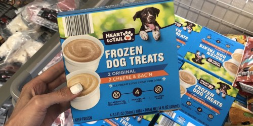 New Ice Cream Style Frozen Dog Treats at ALDI Stores