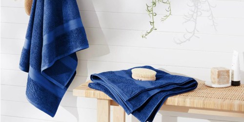 Up to 70% Off AmazonBasics Bath Towels, Washcloths & More