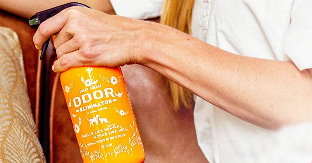 Amazon HighlyRated Angry Orange Pet Odor Eliminator Only 16