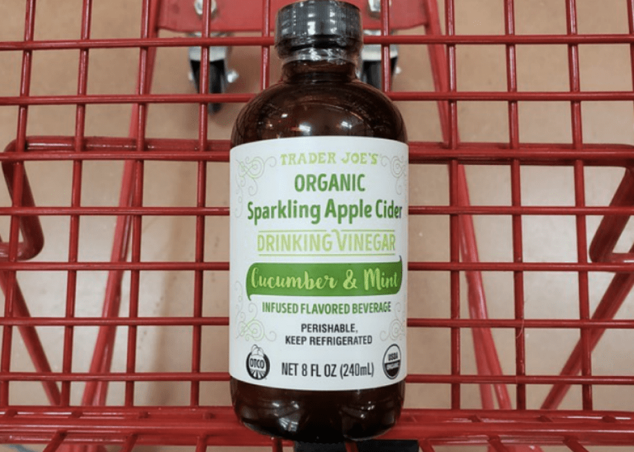 Trader Joe's Organic Drinking Vinegar Now Available • Hip2Save