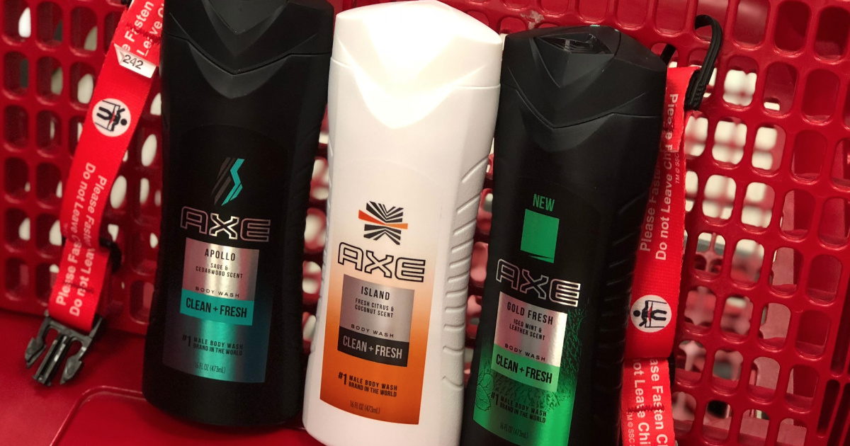 Axe Body Wash Only 1.61 Each After Cash Back at Target