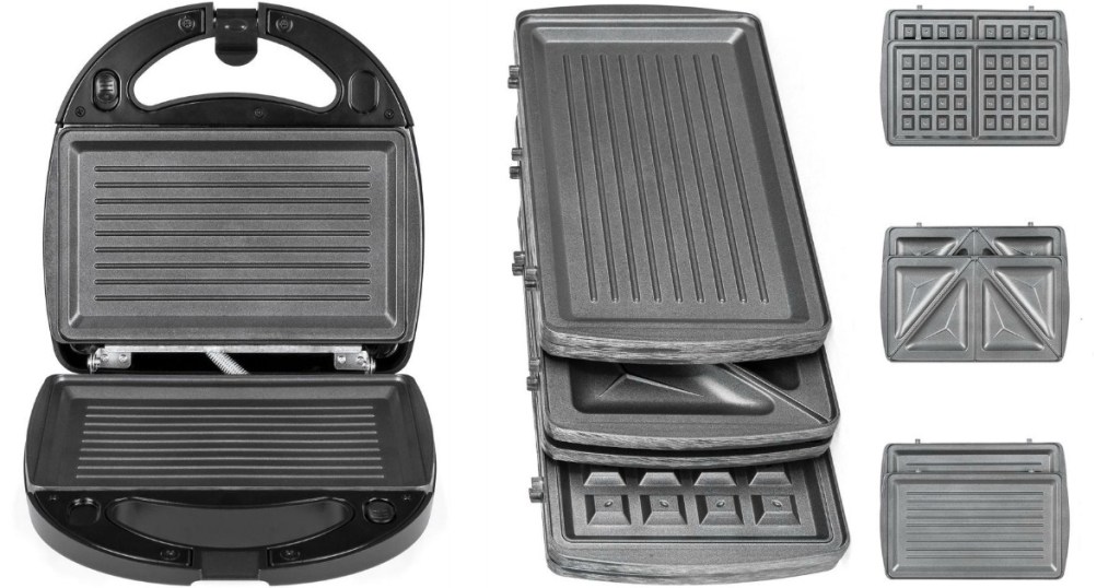 Sandwich Maker 3in1 Press Only 24.99 Shipped (Makes Waffles