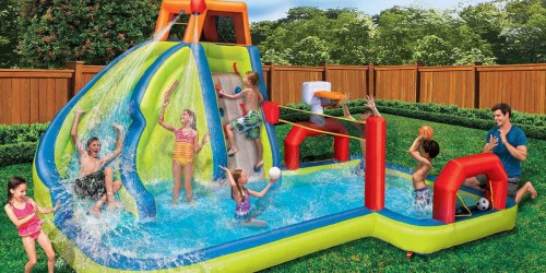 This Banzai Water Park is $150 Off AND Inflates in Less Than 3 Minutes