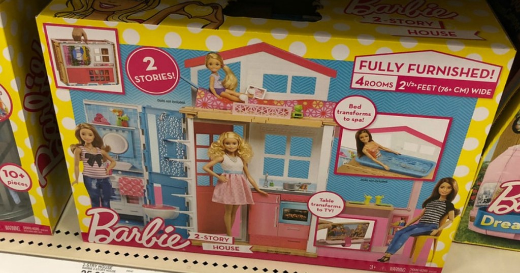 barbie dollhouse in box