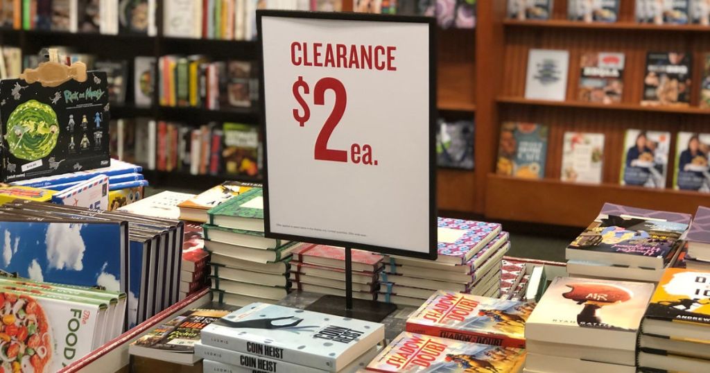 Barnes and Noble 2 Clearance Sale