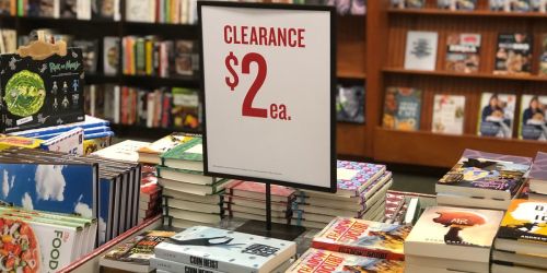 Barnes and Noble $2 Clearance Sale