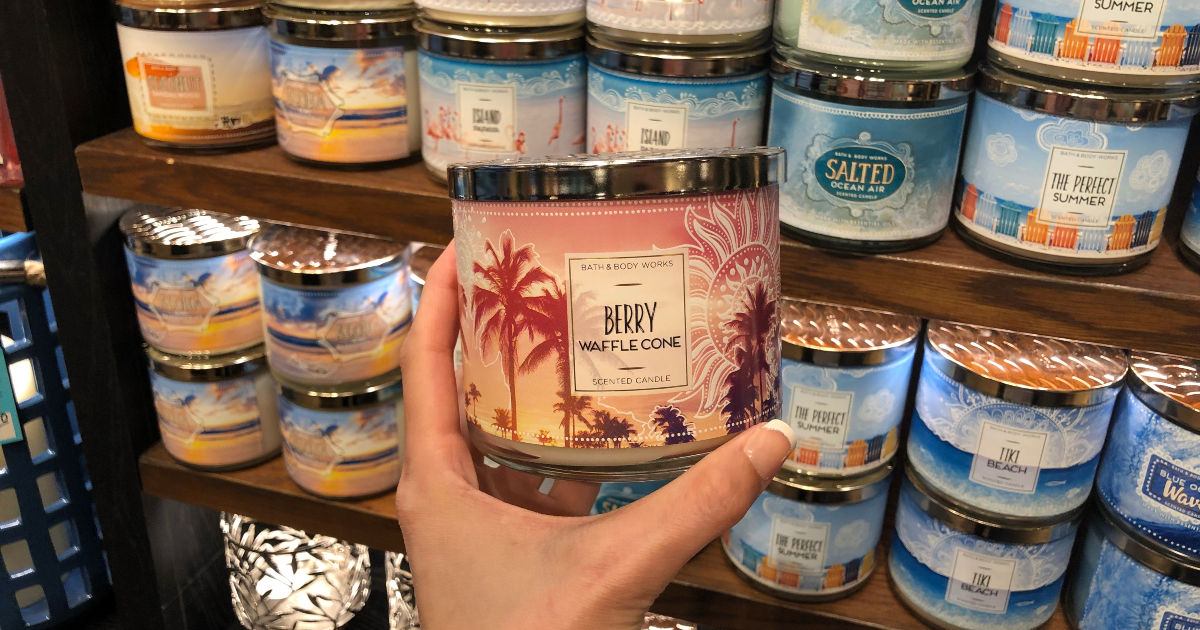 bath and body works candle tunneling