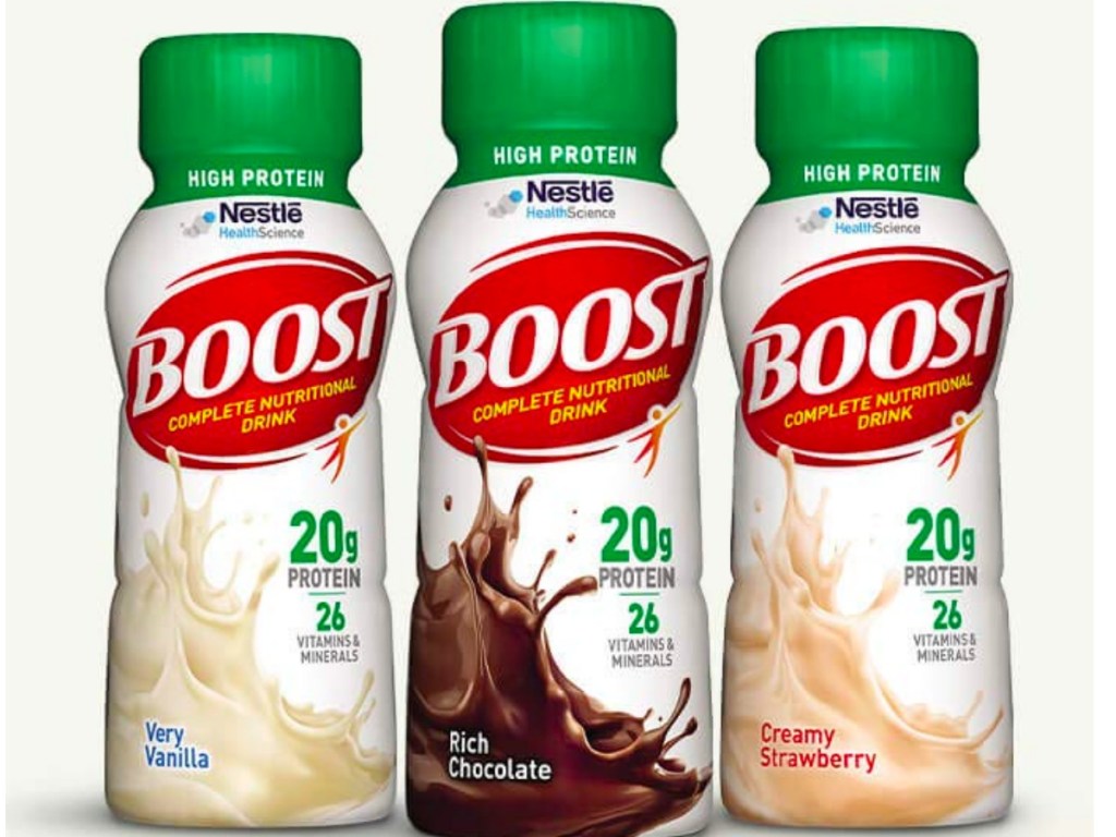 Amazon Boost High Protein Nutritional Drinks 24 Pack Only 17 Shipped Just 71¢ Each
