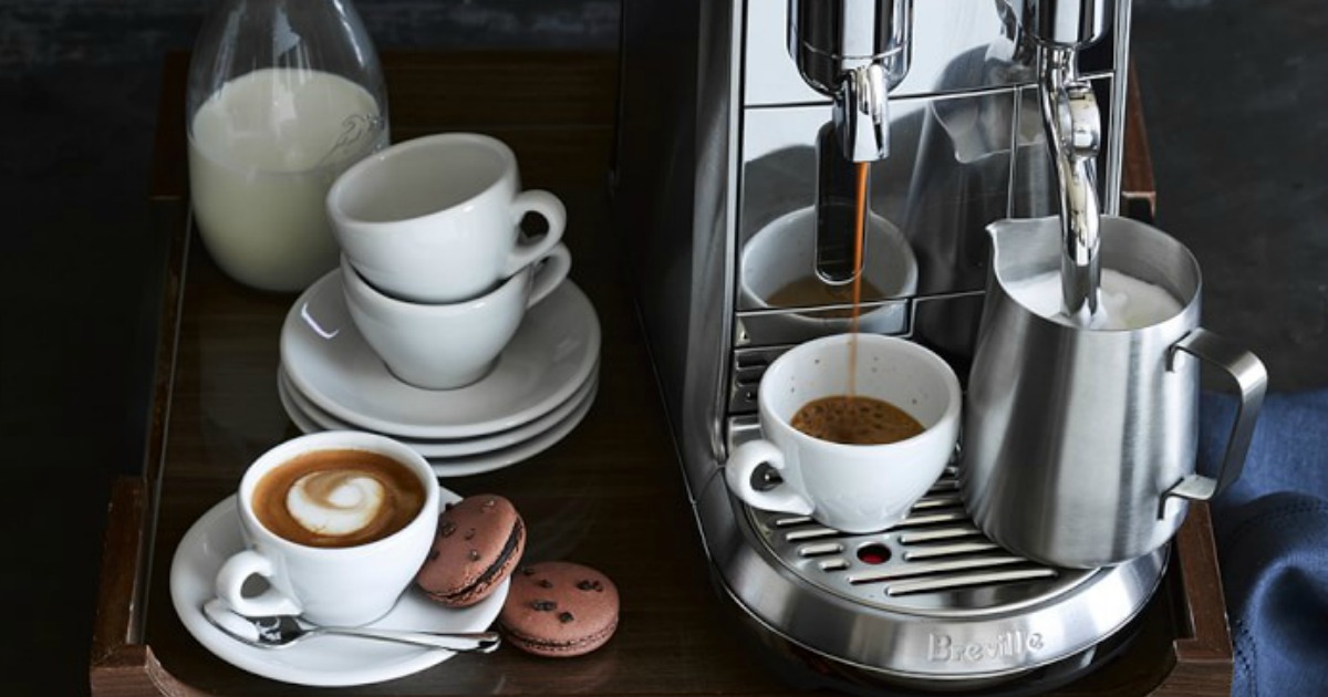 Amazon Breville Single Serve Espresso Machine w/ Milk Steam Wand Only