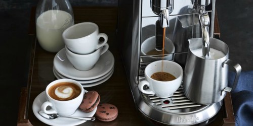Amazon: Breville Single Serve Espresso Machine w/ Milk Steam Wand Only $227.99 Shipped