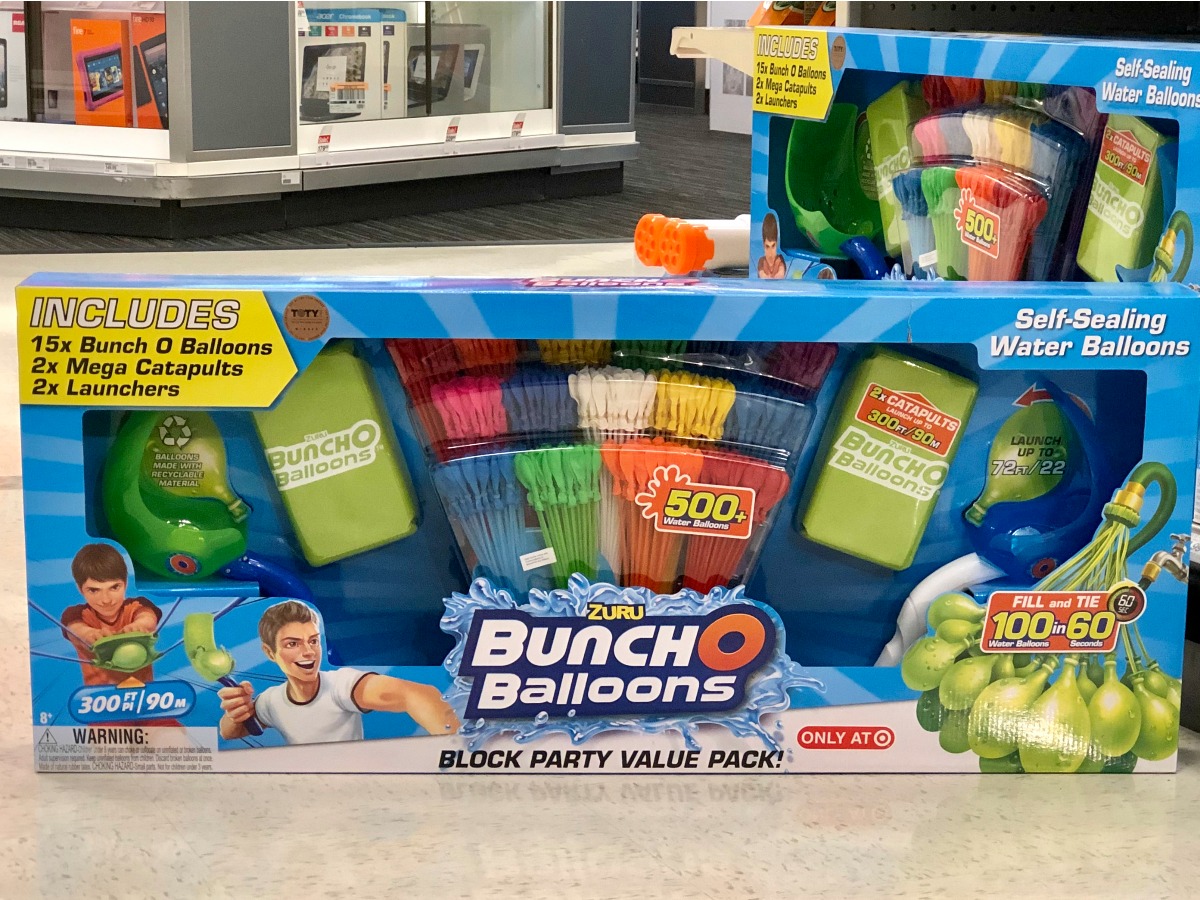 bunch o balloons water warfare
