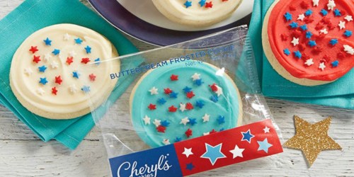 Cheryl’s Cookies Red, White & Blue Cookie Sampler AND $10 Reward Card Only $9.99 Shipped