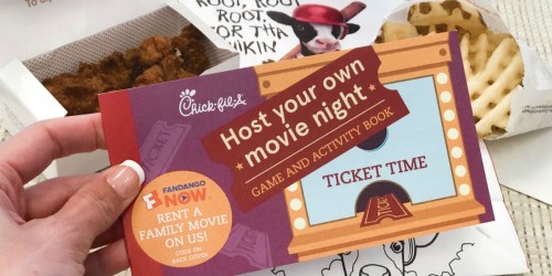 Free FandangoNow Movie Rental w/ Chick-Fil-A Kids Meal Purchase