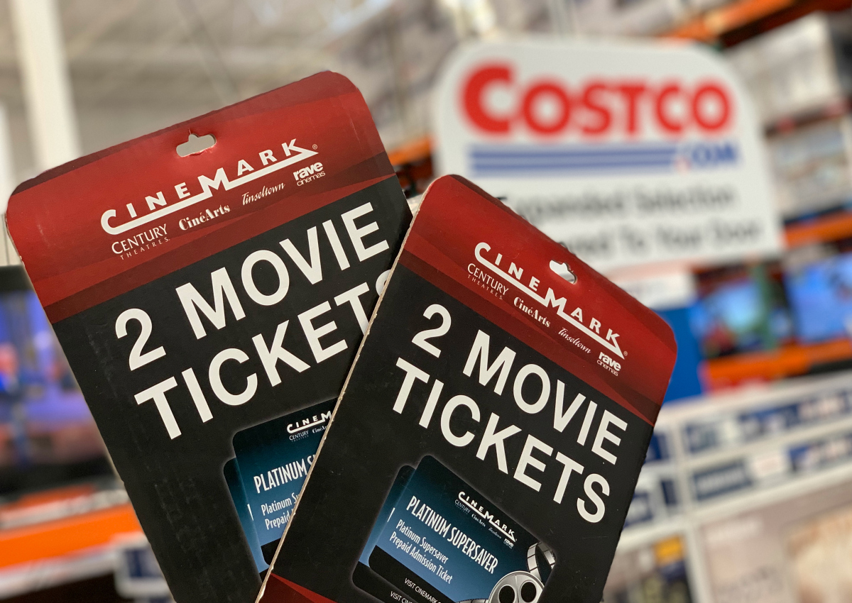 Cinemark movie tickets at Costco