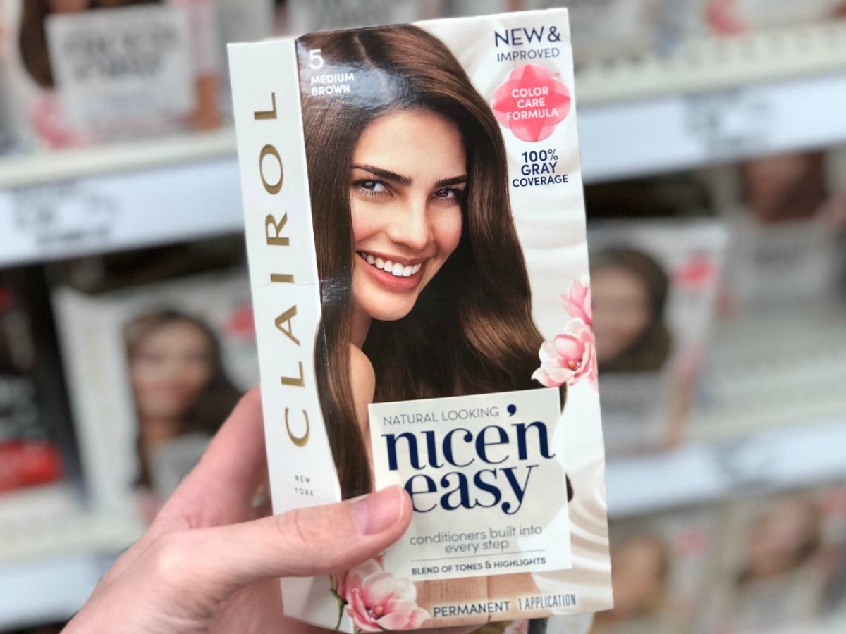 New $5/2 Clairol Coupons = Nice 'n Easy Hair Color Only $3.50 at CVS