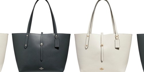 Coach Polished Pebble Leather Tote Only $117.93 Shipped (Regularly $295)