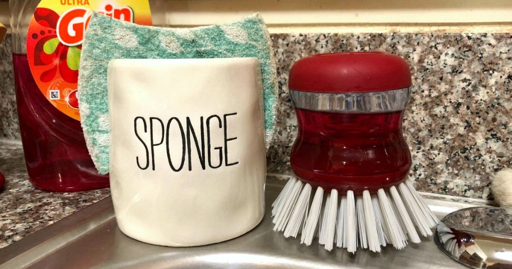 cute sponge holder for kitchen sink
