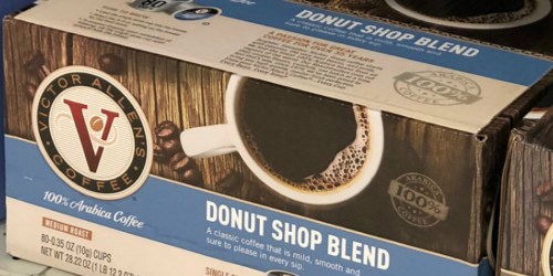 Amazon Prime | Victor Allen’s Donut Shop Blend 80-Count K-Cups Only $14.32 Shipped – Just 17¢ Each