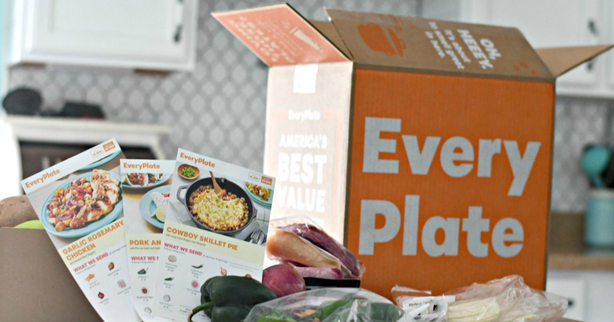 EveryPlate Meal Subscription Only 3.33 Per Meal Hip2Save