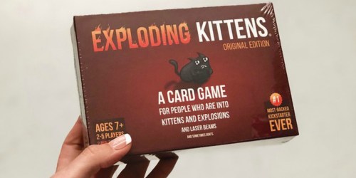 Exploding Kittens Card Game Only $13.99 (Regularly $20)