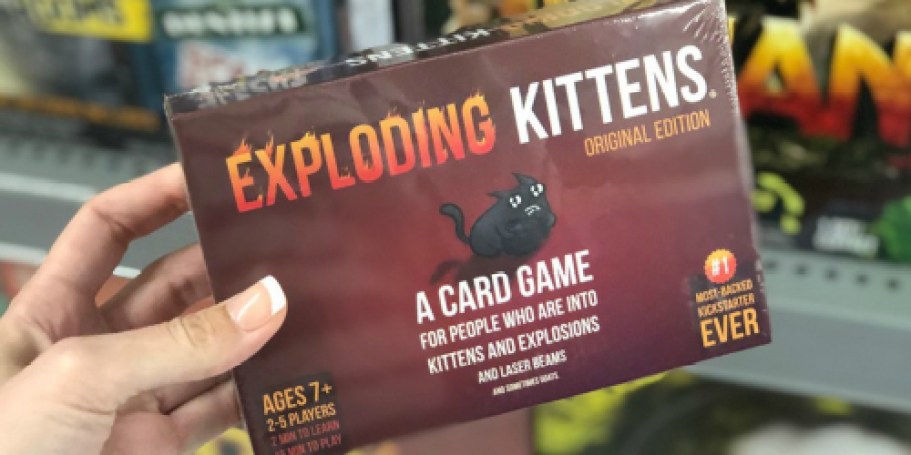 Exploding Kittens 4-Pack Game Bundle Only $19.99 Shipped – Just $5 Per Game!