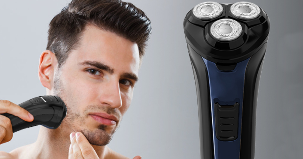 Amazon: Rechargeable Electric Wet & Dry Cordless Razor Only $16.99