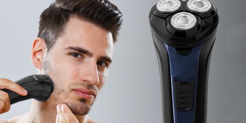 Amazon: Rechargeable Electric Wet & Dry Cordless Razor Only $16.99