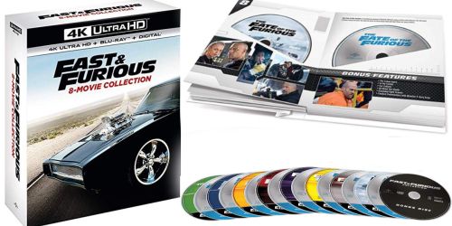 Fast & Furious 8-Movie Collection Only $47.99 Shipped (Regularly $100) + More