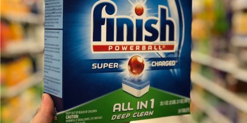 Finish Powerball Dishwashing Tabs 92-Count Only $11 Shipped at Amazon | Just 12¢ Each