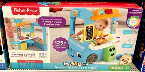 Fisher-Price Laugh & Learn Servin’ Up Fun Food Truck Only $48.99 Shipped